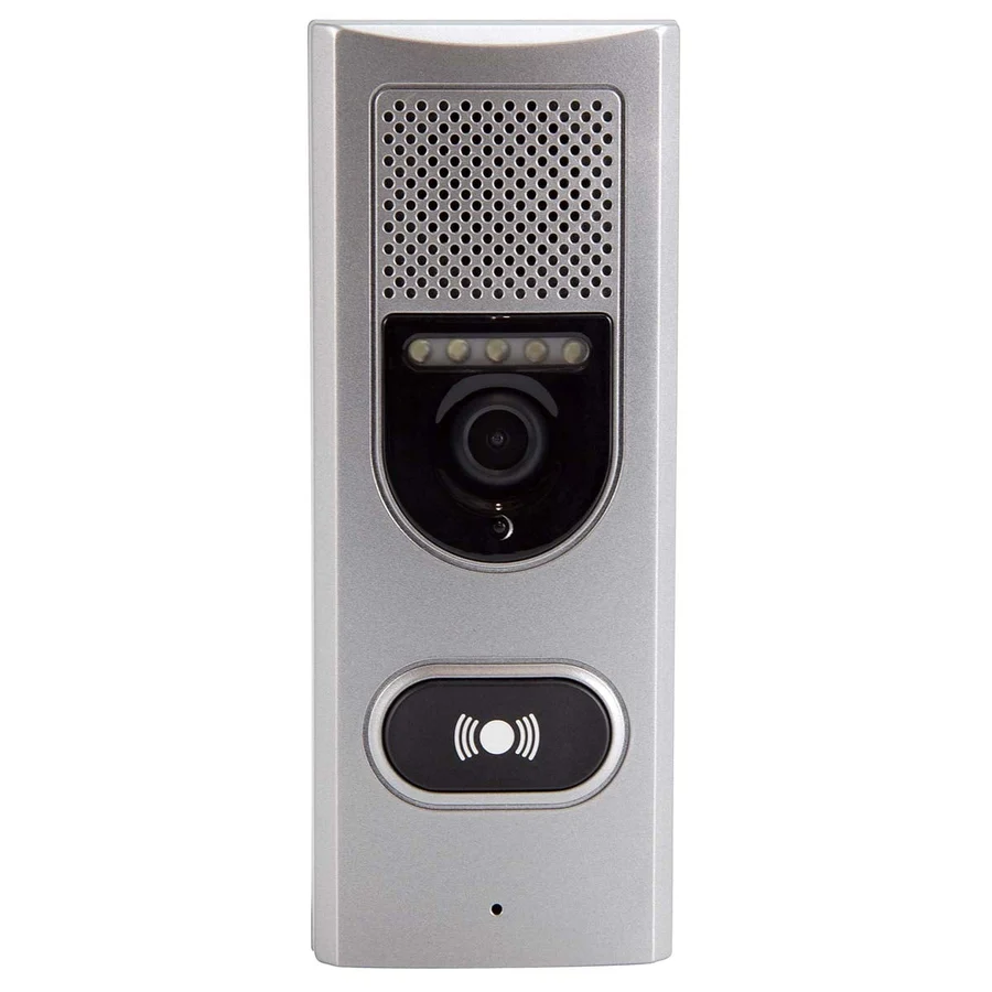 კარის ვიდეო ზარი Alecto ADI-250 Wireless Doorbell With 3.5" Color Display White/Silver