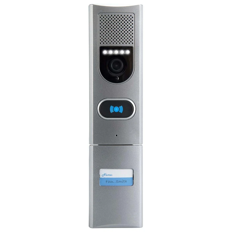 კარის ვიდეო ზარი Alecto ADI-250 Wireless Doorbell With 3.5" Color Display White/Silver