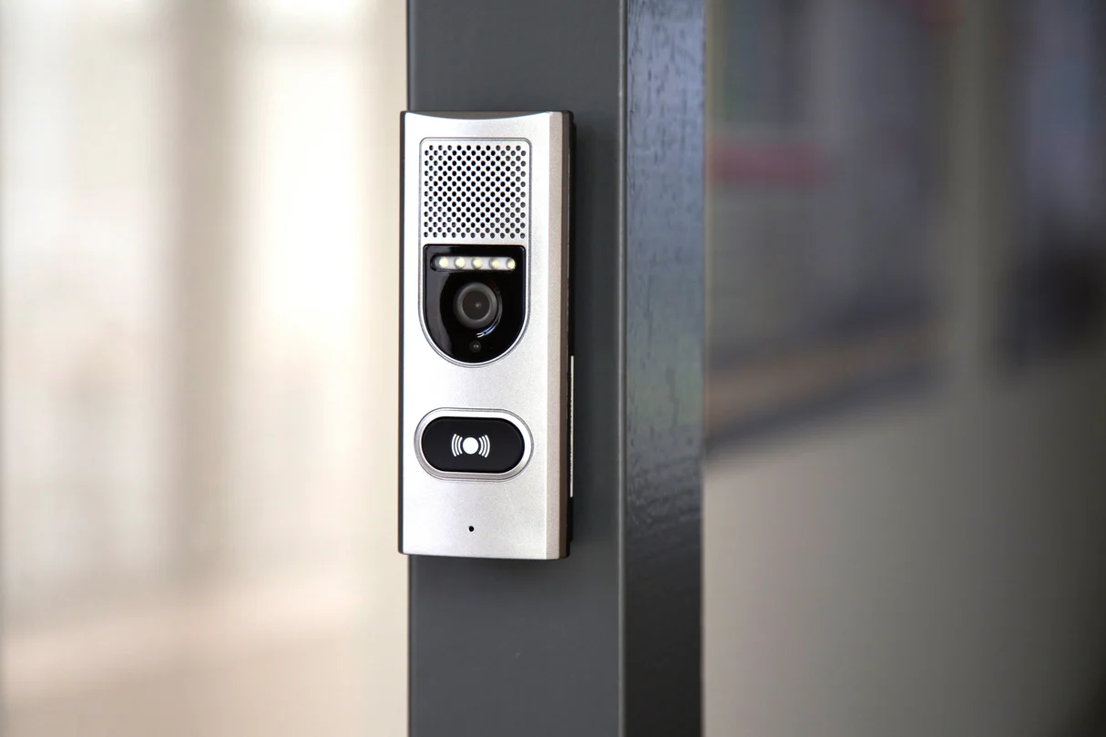 კარის ვიდეო ზარი Alecto ADI-250 Wireless Doorbell With 3.5" Color Display White/Silver