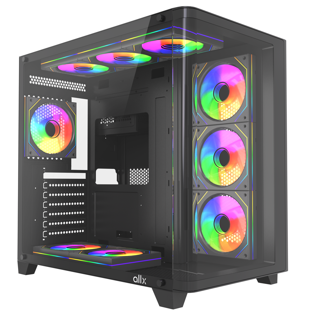 ქეისი ALLX AX-G2731, Computer Case, ATX, MATX, ITX, USB3.0, USB1.0x2 ...