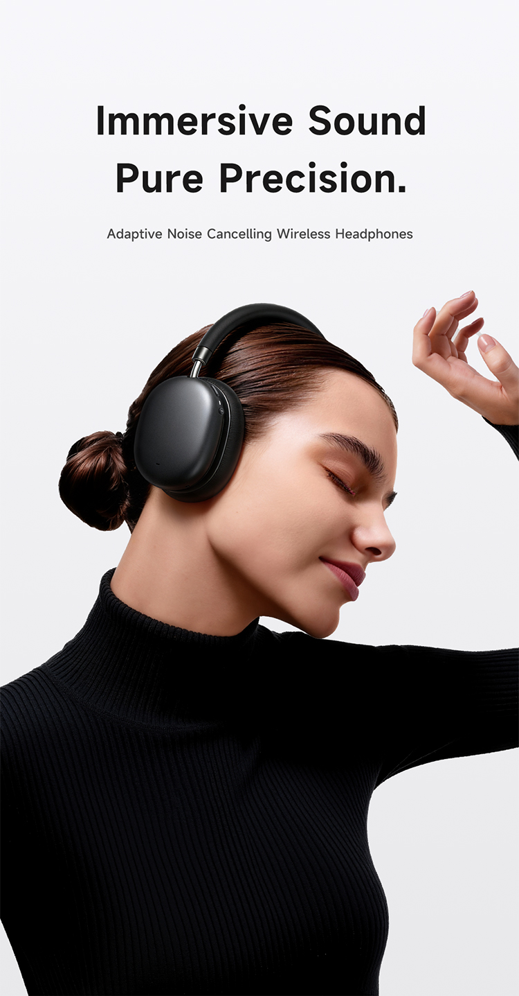 ყურსასმენი Mcdodo ZENO Ultra S01   Adaptive Noise Cancelling Wireless Headphones HP-5200