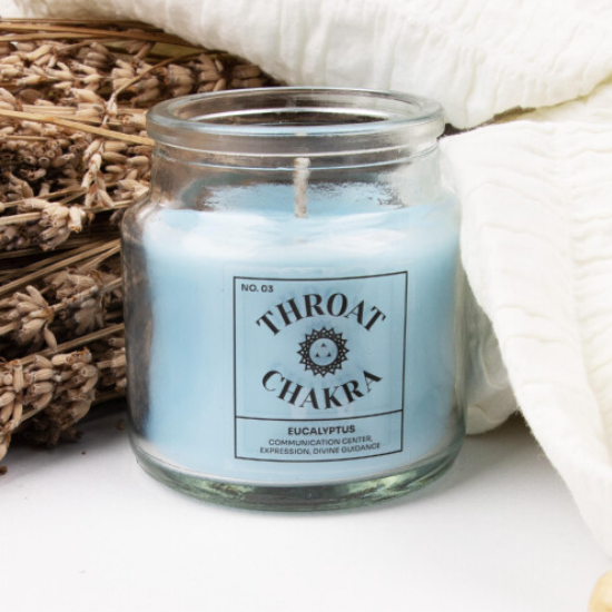 სურნელოვანი სანთელი Myga, Chakra Candles, Eucalyptus