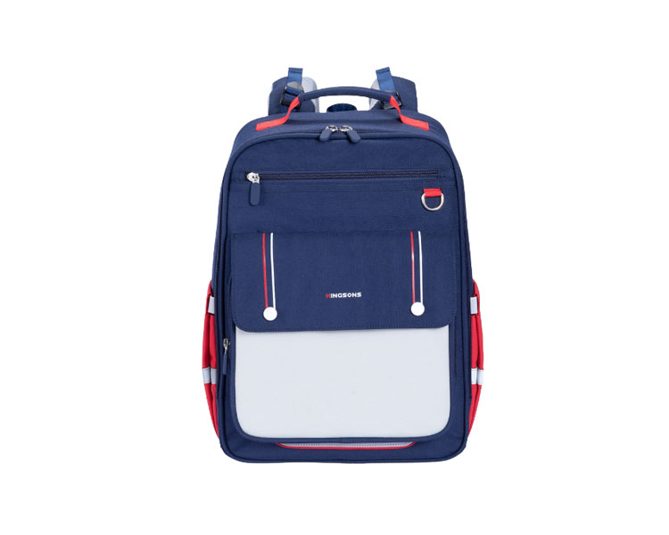 სკოლის ჩანთა Kingsons 15.6" Primary School Backpack Dark Blue - KS251306