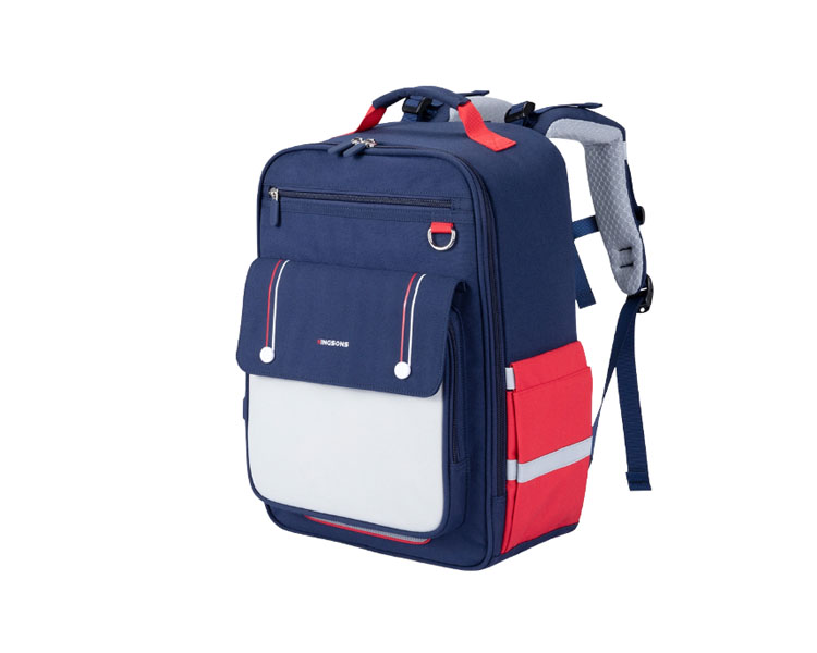 სკოლის ჩანთა Kingsons 15.6" Primary School Backpack Dark Blue - KS251306