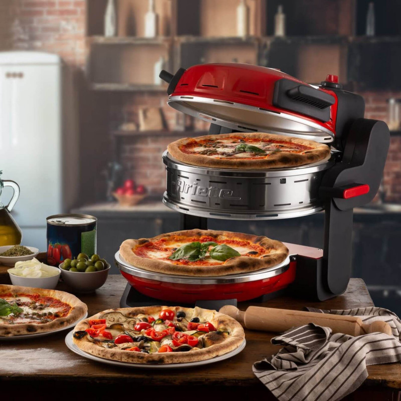 პიცის ღუმელი Ariete 0927 Double Pizza Oven Red