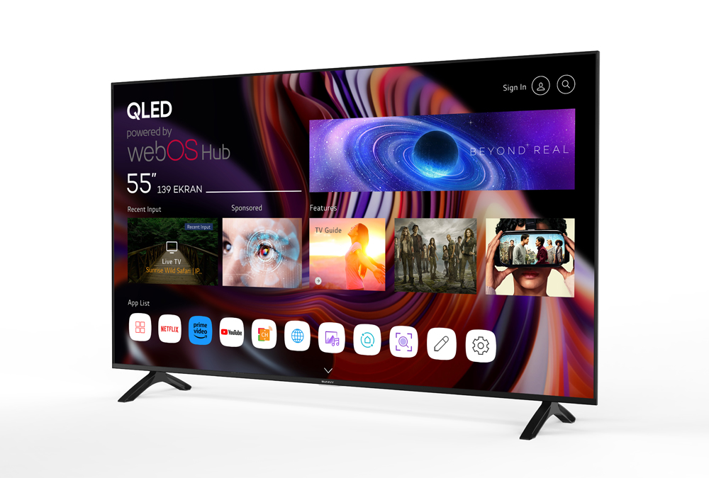 SUNNY 55'' (SN55QUPRL) QLED WebOS TV