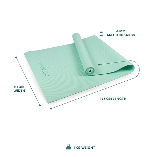 იოგა მატი, Myga,  Entry Level Yoga Mat -Sage