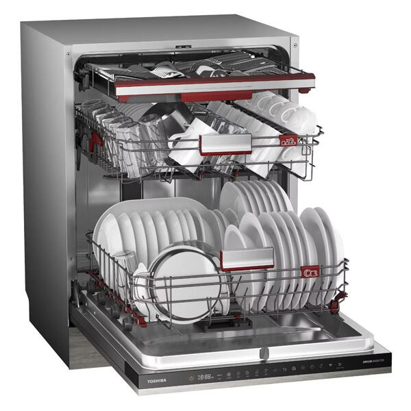 ჩასაშენებელი ჭურჭლის სარეცხი მანქანა Toshiba DW-14B4(B)-CIS