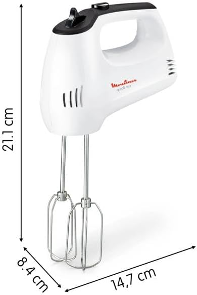 ხელის მიქსერი Moulinex HM3101 Hand Mixer White