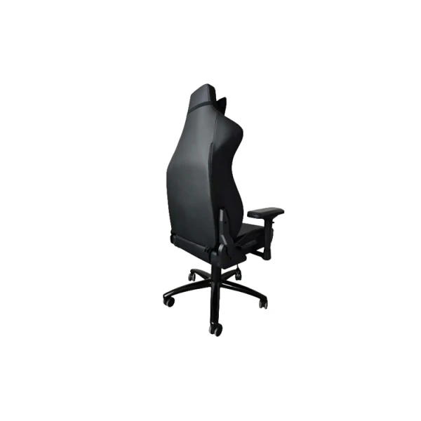გეიმერული სავარძელი Vertex Viper Gaming Chair Black Car Leather