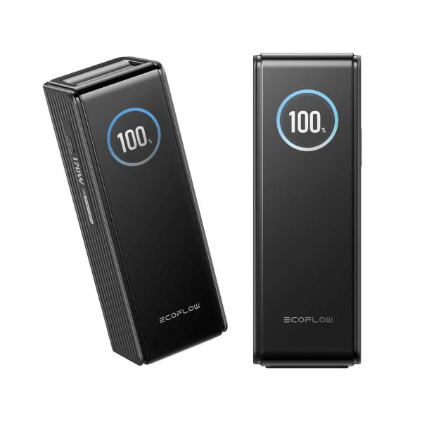 პორტატული დამტენი EcoFlow RAPID Power Bank 25,000mAh, 170W