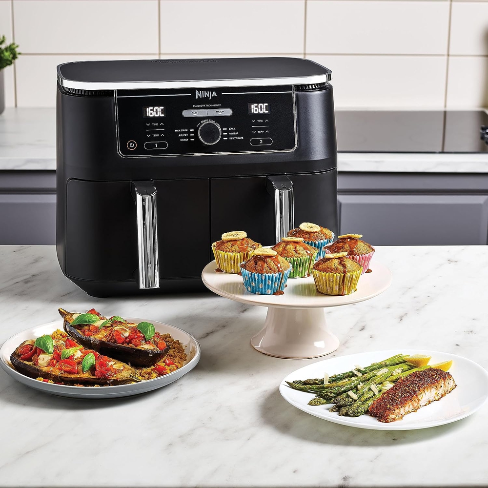 აეროგრილი Ninja AF400EU Dual Zone Air Fryer Black