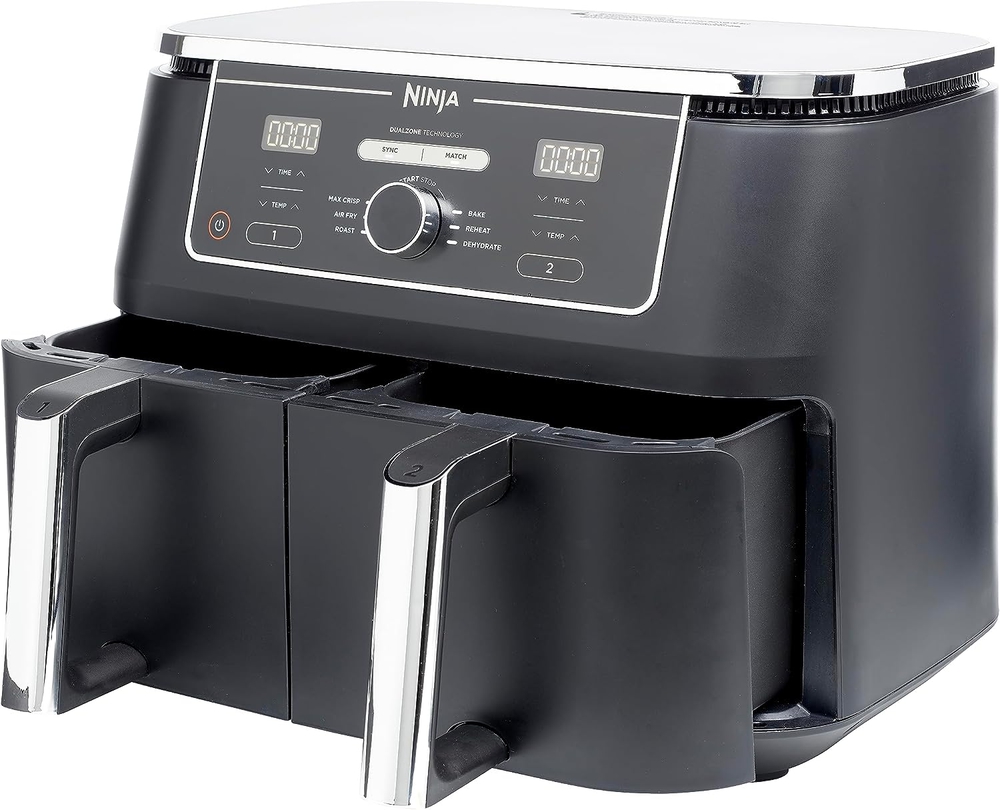 აეროგრილი Ninja AF400EU Dual Zone Air Fryer Black