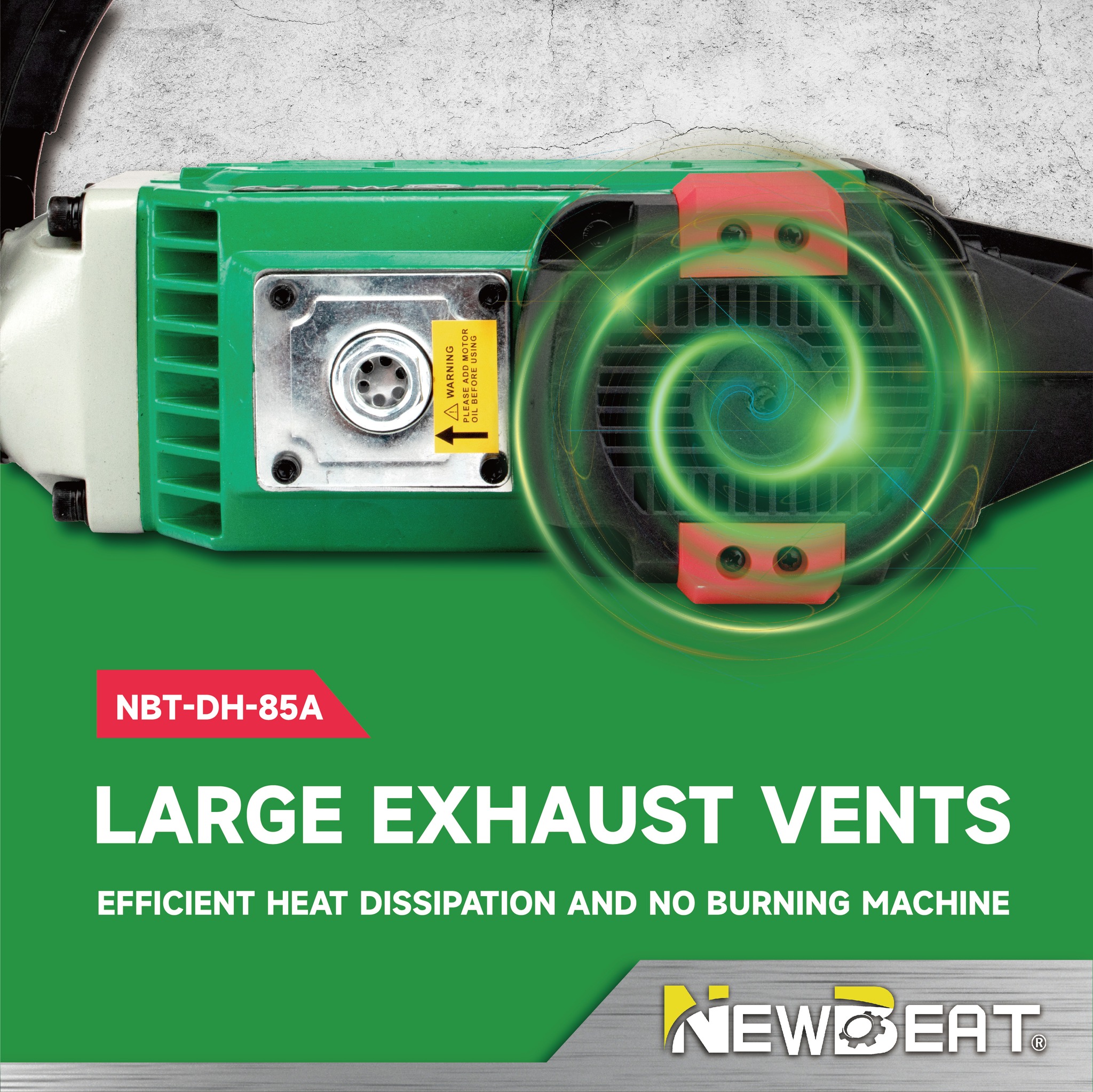 სადემონტაჟო ჩაქუჩი NEWBEAT NBT-DH-85B