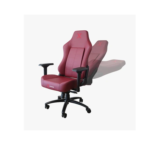 გეიმერული სავარძელი Vertex Imperion Gaming Chair Bordeaux Leather