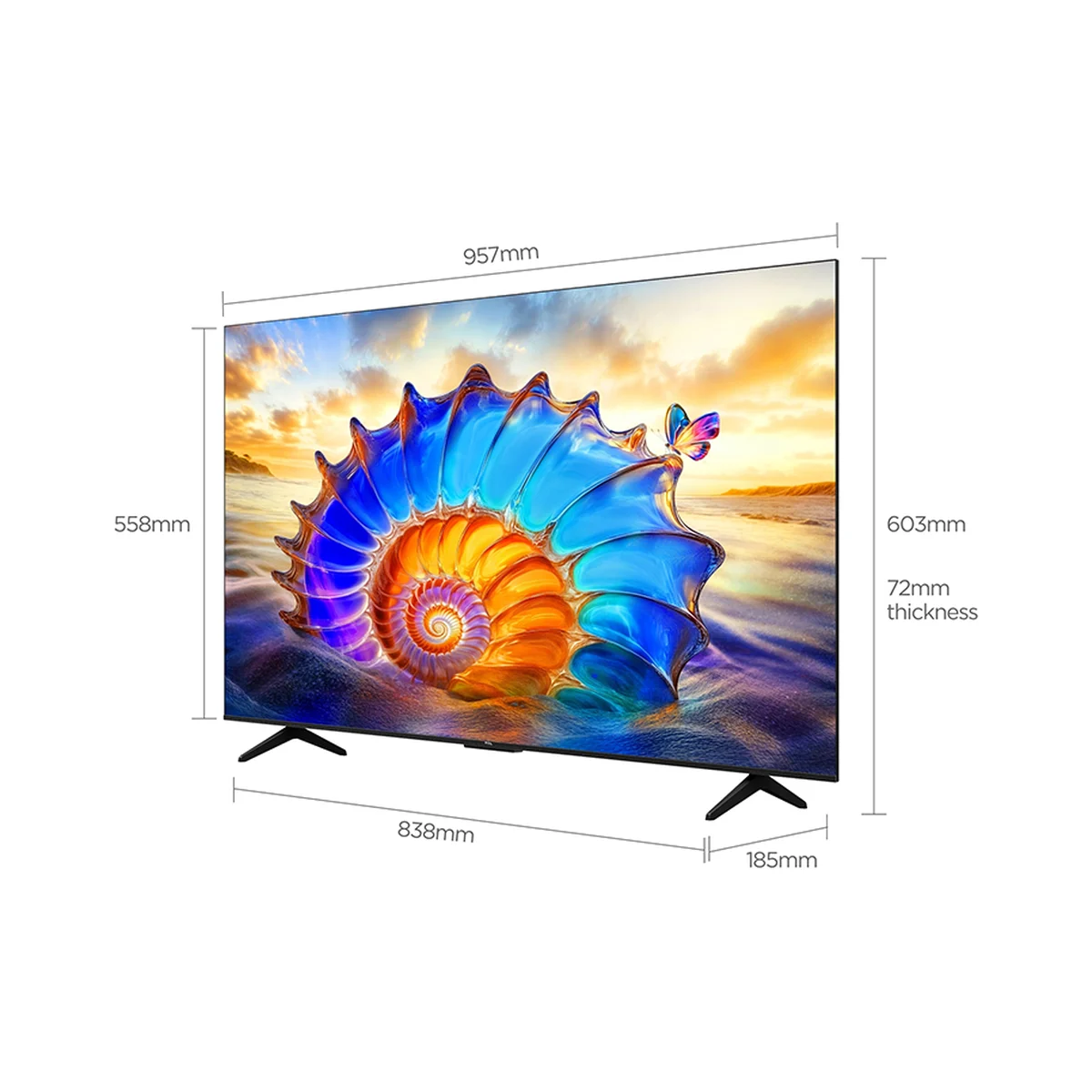 ტელევიზორი TCL 43V6D 43"