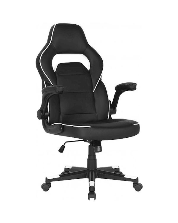 სათამაშო სავარძელი 2E 2E-GC-HEB-BKWT Gaming Chair Hebi Black/White