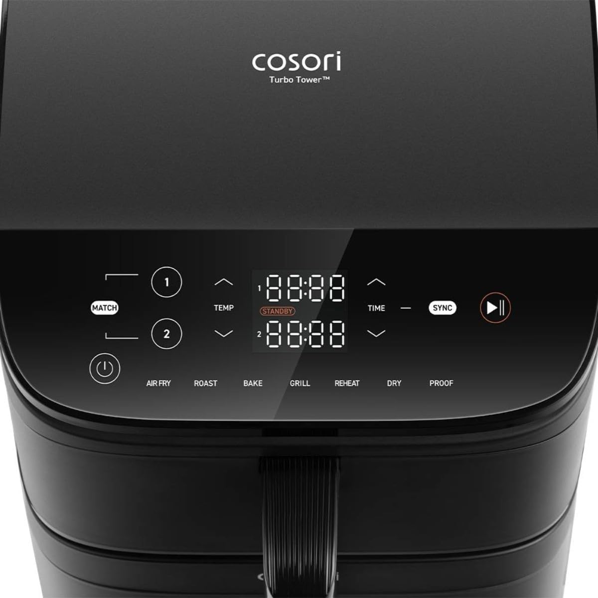 აეროგრილი Cosori CAF-DC121-AEUR Air Fryer 10.8L Black