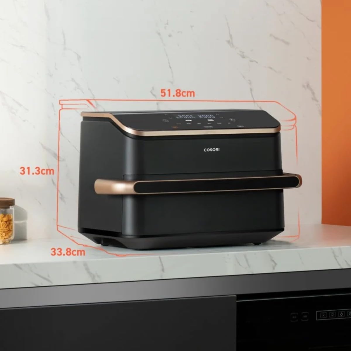 აეროგრილი Cosori CAF-TF101S Air Fryer 10L Black