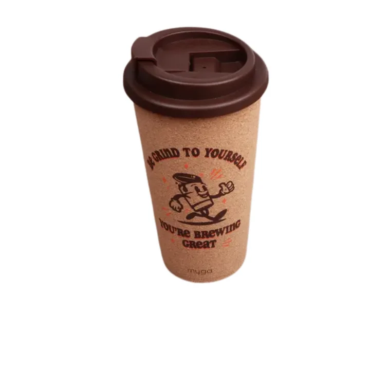 ყავის ჭიქა,  Myga,  450 მლ, Cork Coffee Cups