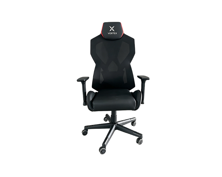 გეიმერული სავარძელი Vertex CyberNova Gaming Chair With RGB light Black Mesh