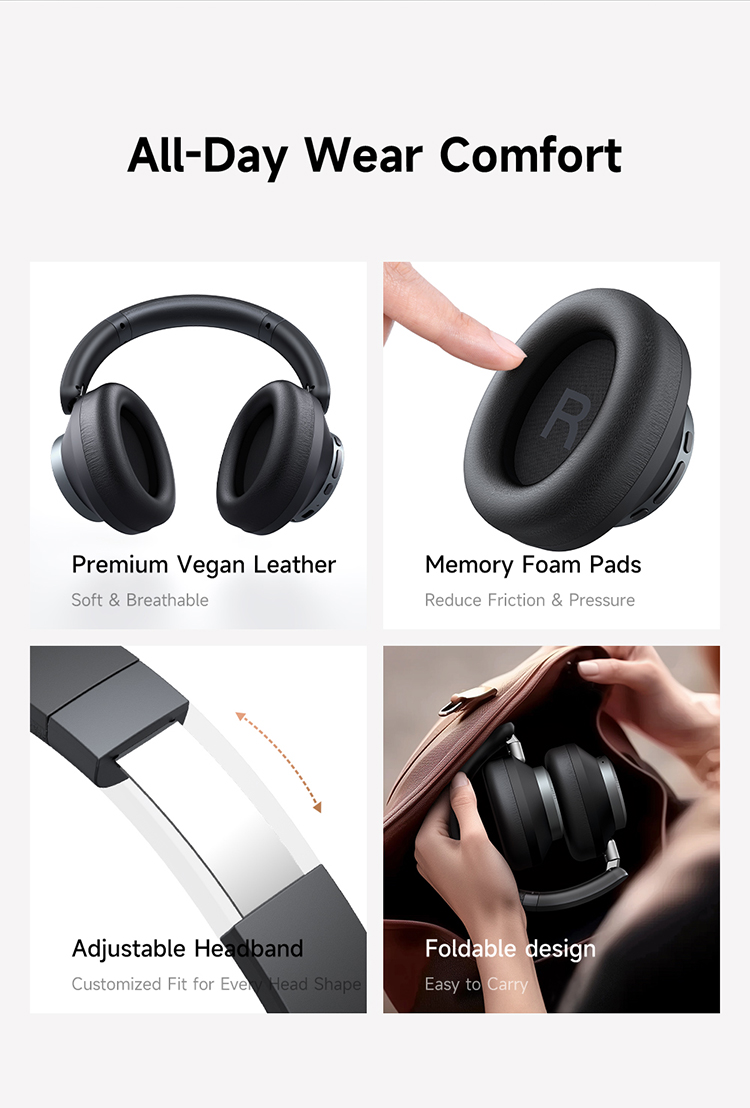 ყურსასმენი Mcdodo T03 Series ANC doubly-fed Noise Cancelling headphones HP-5820