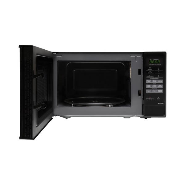 მიკროტალღური ღუმელი Panasonic NN-ST25HBZUE, 800W, 20L, Microwave Oven, Black