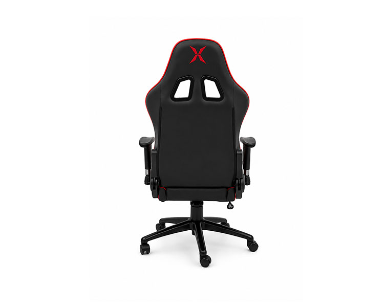 გეიმერული სავარძელი: Vertex Ember Gaming Chair PU Black/Red