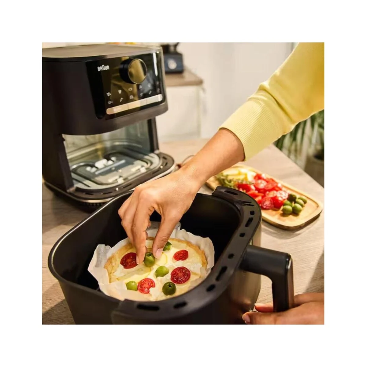 აეროგრილი Braun MultiFry 5 Air Fryer 2in1 HF5054IBK 6 L - Black