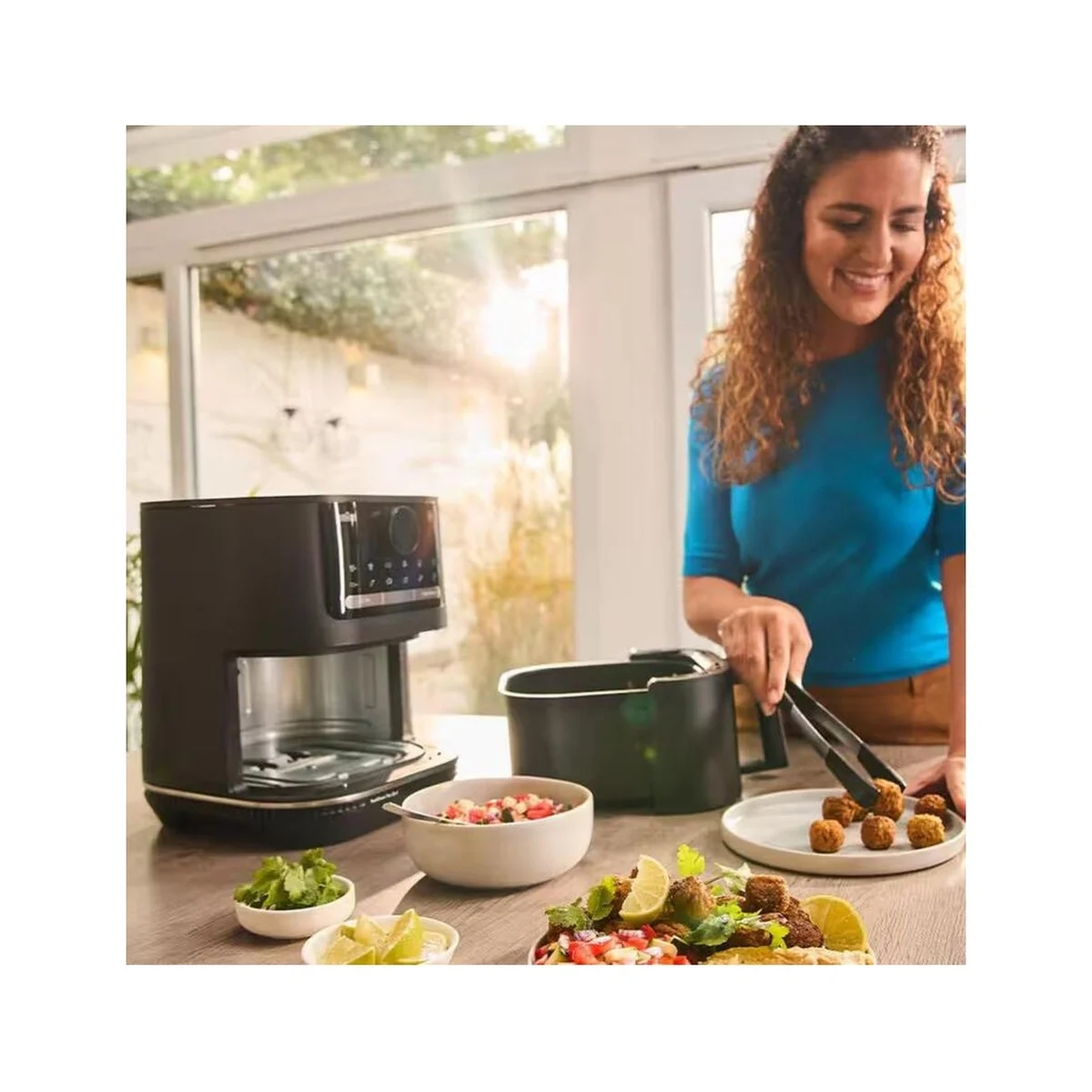 აეროგრილი Braun MultiFry 5 Air Fryer 2in1 HF5054IBK 6 L - Black