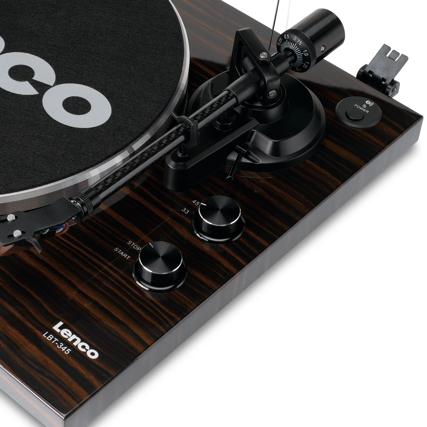 ფირსაკრავი Lenco LBT-345WA Turntable with Bluetooth Transmission Walnut
