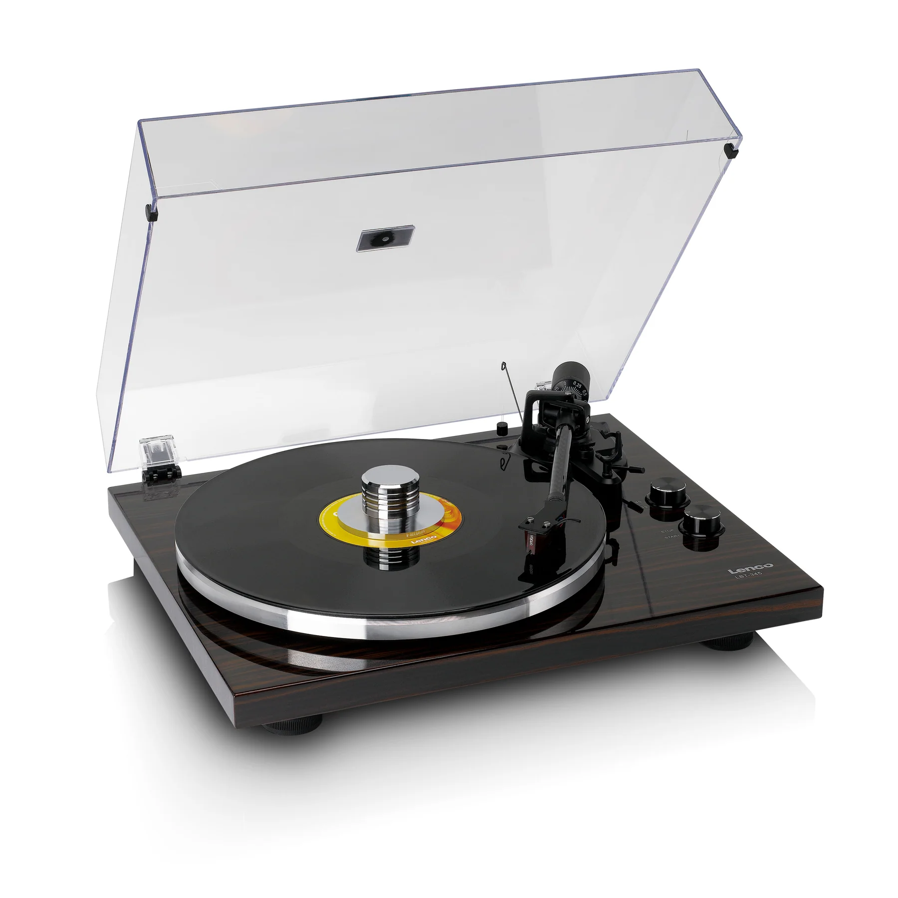 ფირსაკრავი Lenco LBT-345WA Turntable with Bluetooth Transmission Walnut