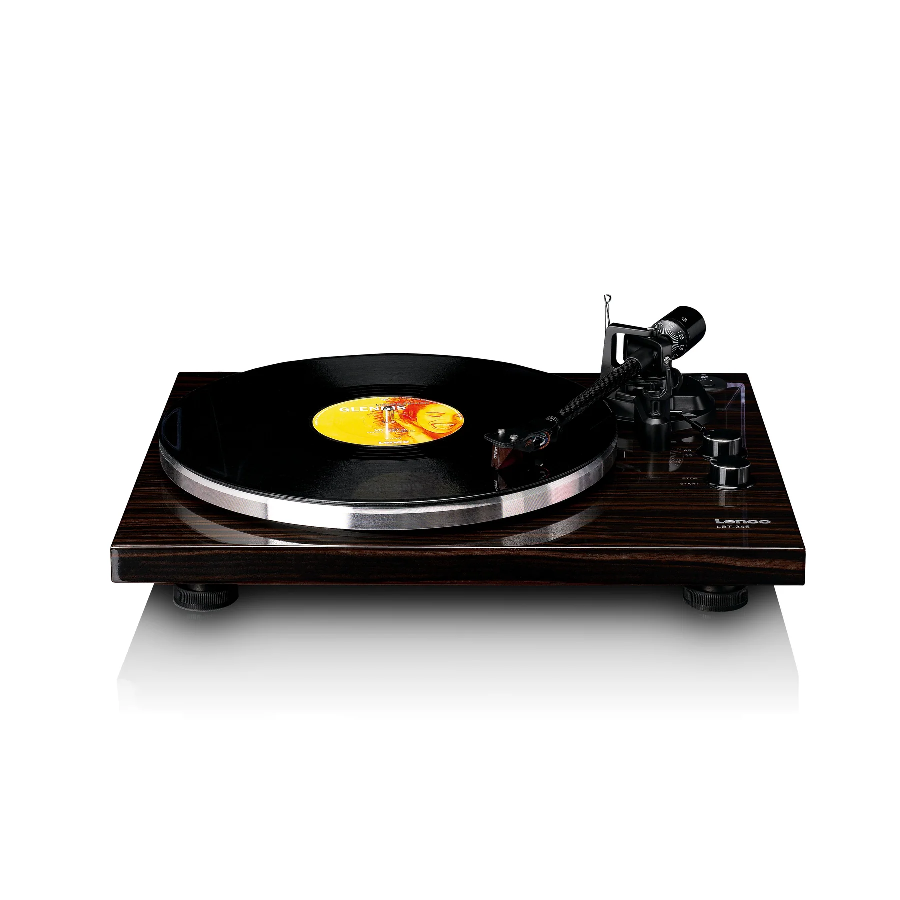 ფირსაკრავი Lenco LBT-345WA Turntable with Bluetooth Transmission Walnut