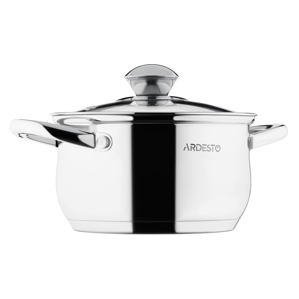 ქვაბების ნაკრები Ardesto Cookware set Gemini Gourmet Varese, 10 pcs, stainless steel