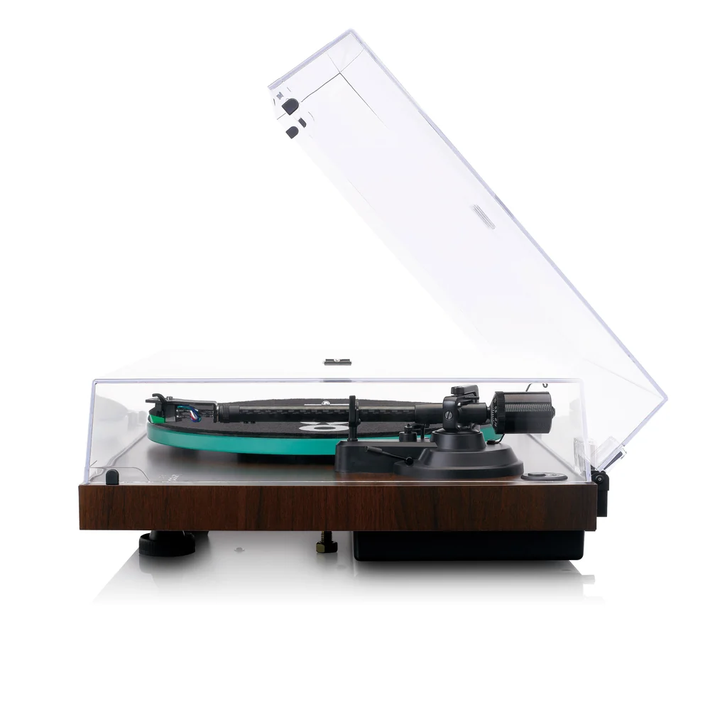 ფირსაკრავი Lenco LBT-225WA Turntable with Bluetooth Transmission Dark Brown