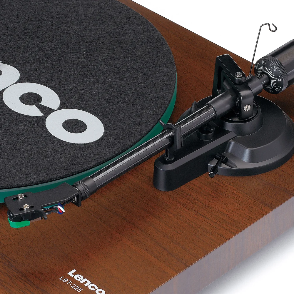 ფირსაკრავი Lenco LBT-225WA Turntable with Bluetooth Transmission Dark Brown