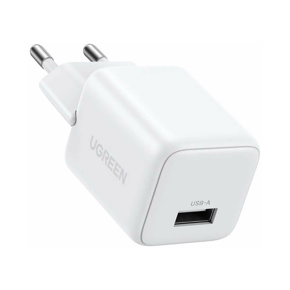 მობილურის დამტენი UGREEN X518 (75623), 18W, USB, GaN Fast Charger, White