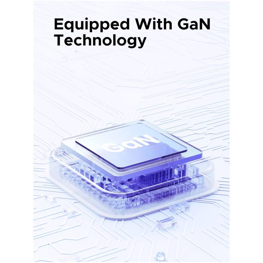 მობილურის დამტენი UGREEN X518 (75623), 18W, USB, GaN Fast Charger, White