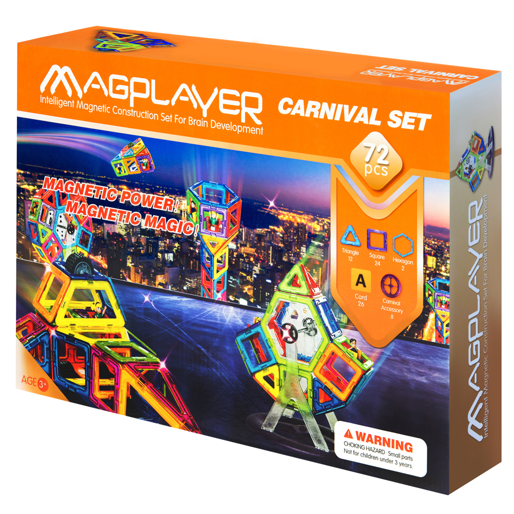 მაგნიტური კონსტრუქცია MagPlayer MPA-72