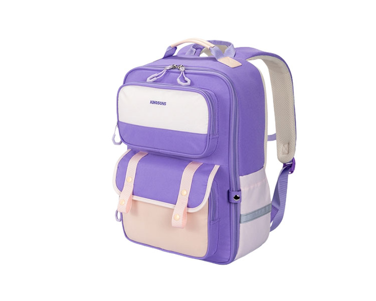 სკოლის ჩანთა Kingsons 15.6" Primary School Backpack Purple - KS251093
