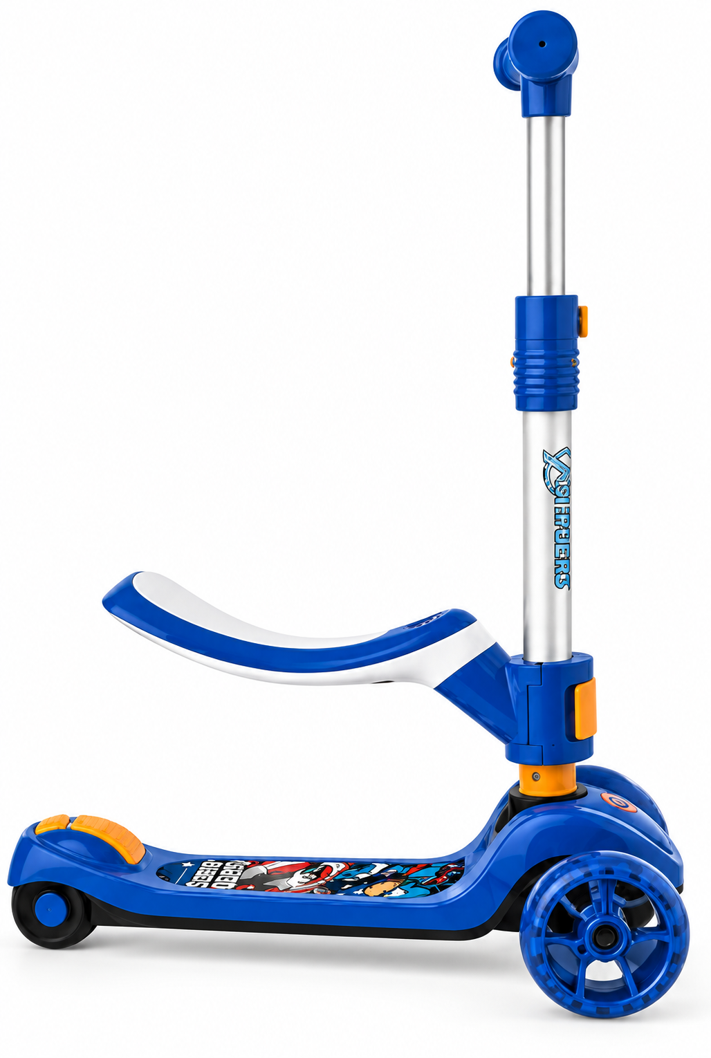 საბავშვო სკუტერი Disney Capitan America 090C Blue