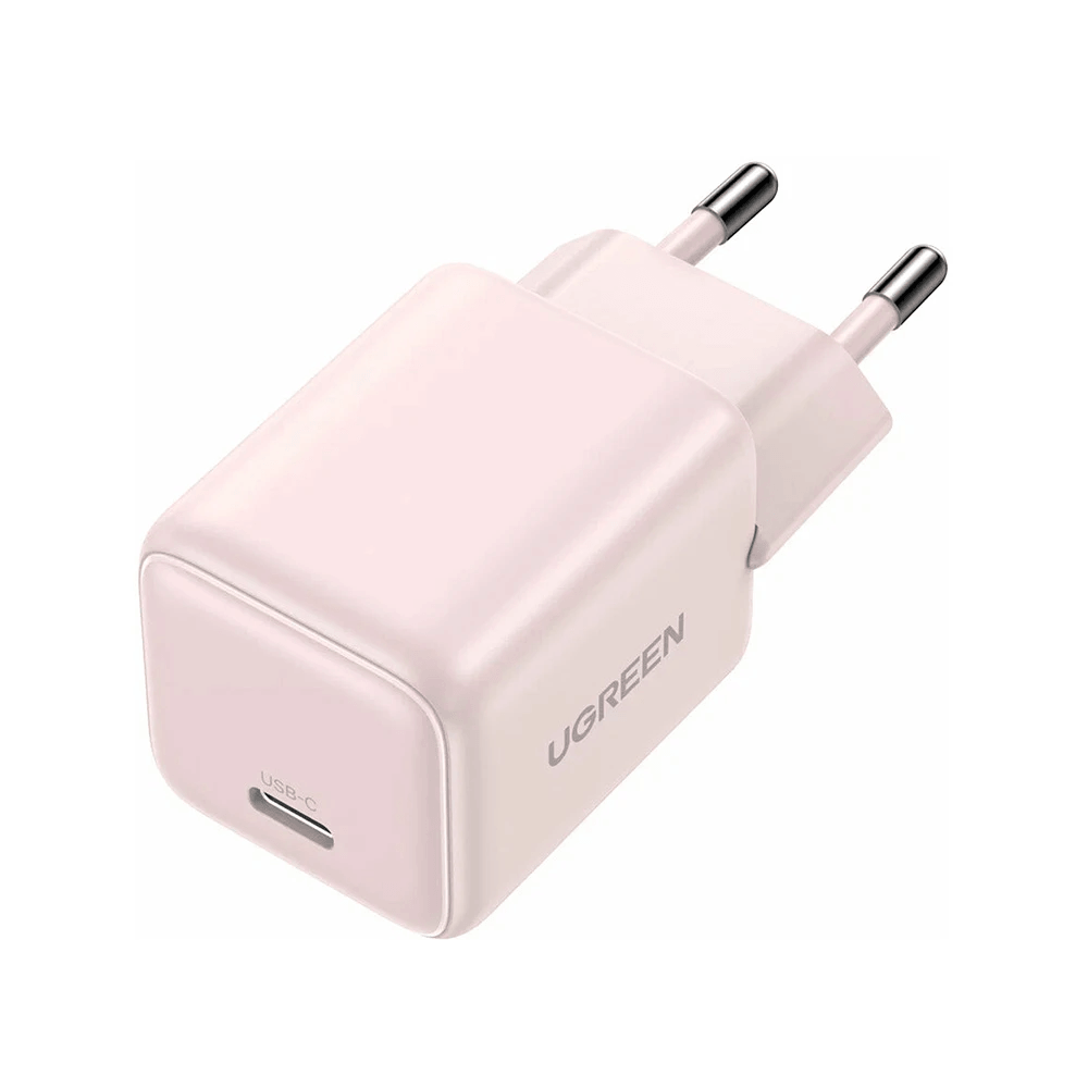 მობილურის დამტენი UGREEN X512 (55556), 20W, Type-C GaN Fast Charger, Pink