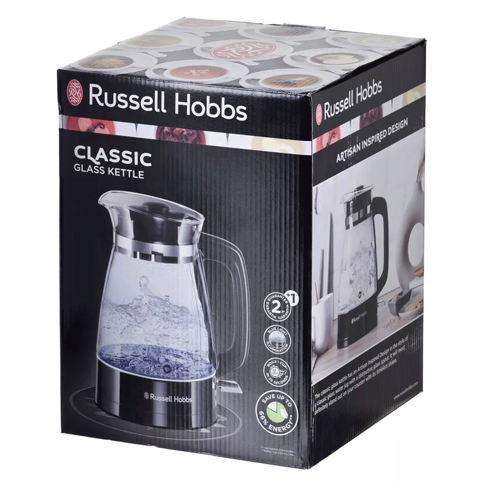 ელექტრო ჩაიდანი RUSSELL HOBBS 26080-70/RH (2400W, 1.7L)
