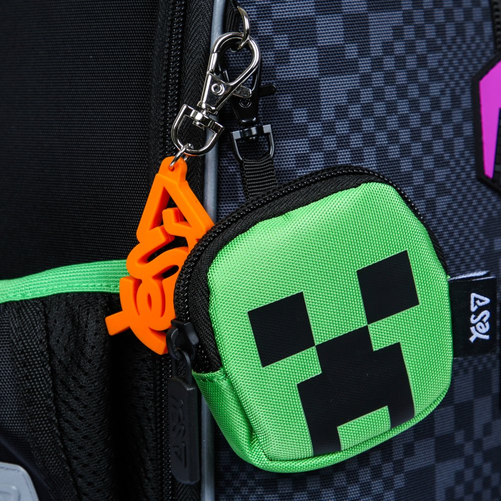 სკოლის ჩანთა Yes Minecraft H-100S 35 x 28 x 12 cm 550222