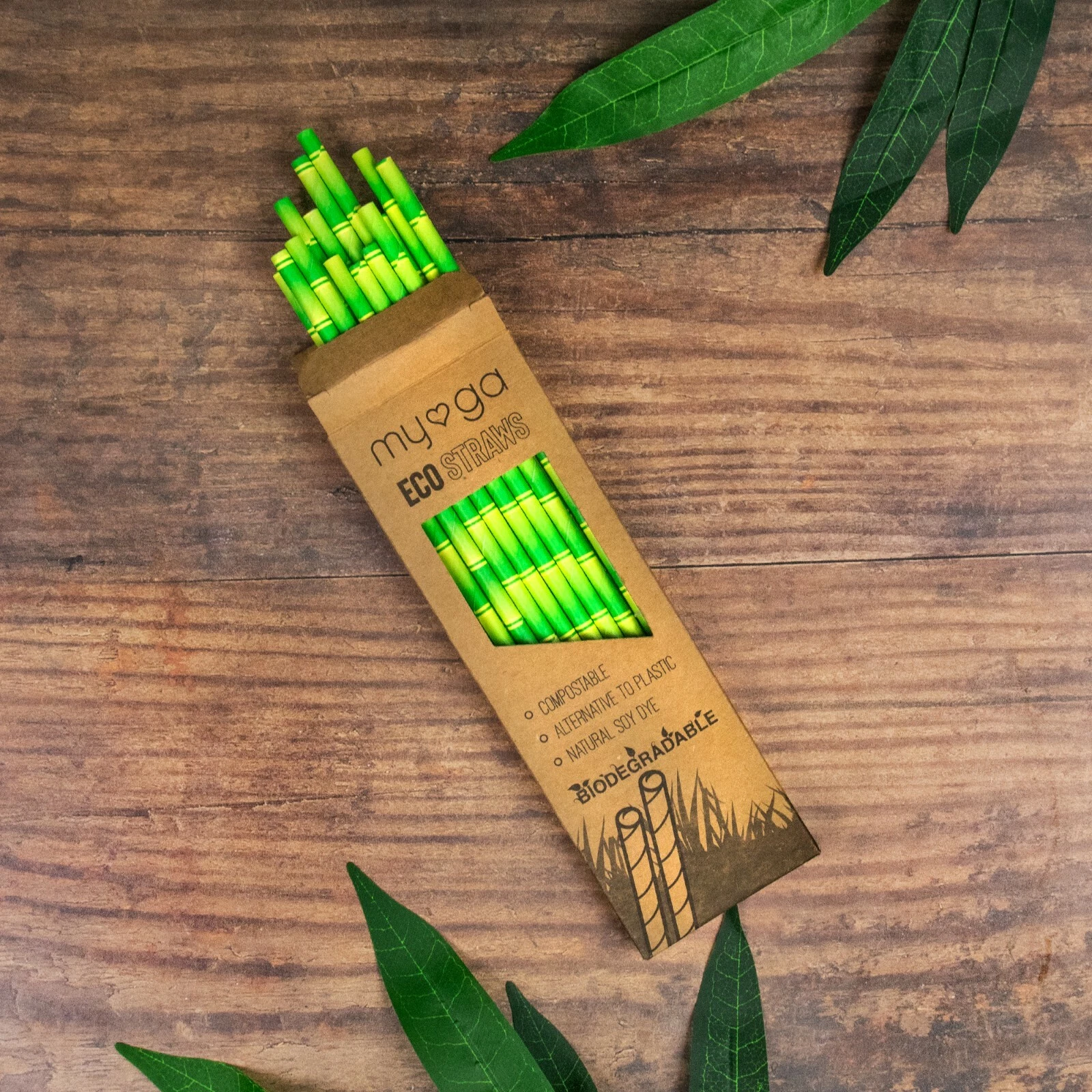 ქაღალდის საწრუპები,Myga,  Eco Paper Straws