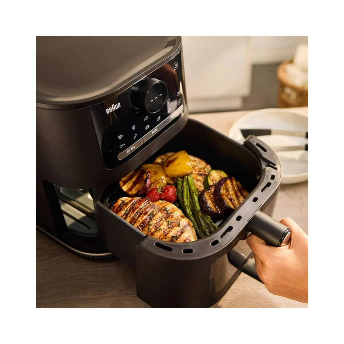 აეროგრილი Braun MultiFry 5 Air Fryer 3in1 HF5075IB 6 L - Black