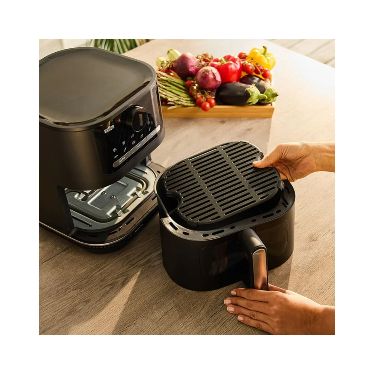 აეროგრილი Braun MultiFry 5 Air Fryer 3in1 HF5075IB 6 L - Black