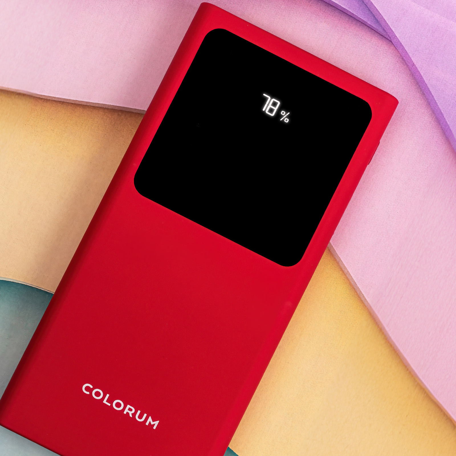 პორტატული დამტენი Forever CPB10-02 Colorum 10 000 mAh Power Bank Magenta