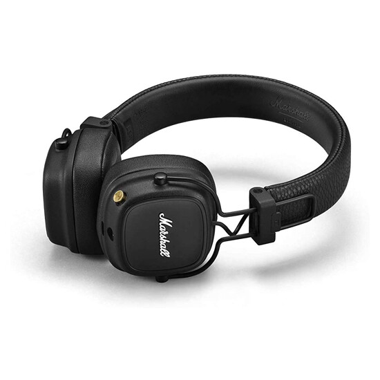 ყურსასმენები Marshall Major IV Bluetooth Black