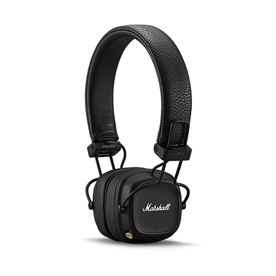 ყურსასმენები Marshall Major IV Bluetooth Black